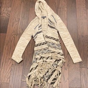 mixed colored cardigan